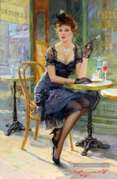  impressionist - Detente au café Impressionist